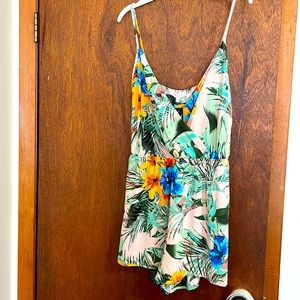 Tropical Resort Vibe themed romper